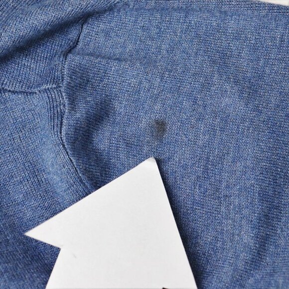 NEW Nic + Zoe Book Club Knit Button Cuff Long Sleeve Open Cardigan Sweater Blue - Picture 12 of 12